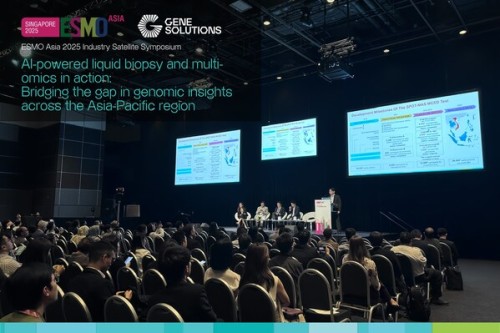 Gene Solutions 於 ESMO Asia Congress 2025 成功舉辦 AI 驅動多組學液態活檢專題研討會，並榮獲兩項最佳海報獎